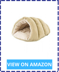 Cave-Shaped Pet Bed for Snuggling