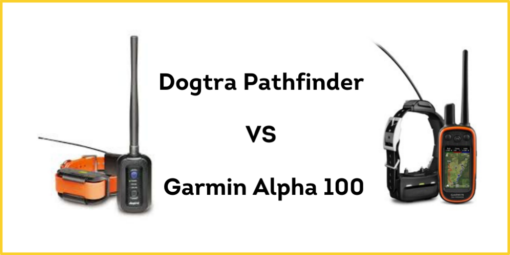 Dogtra Pathfinder VS Garmin Alpha 100